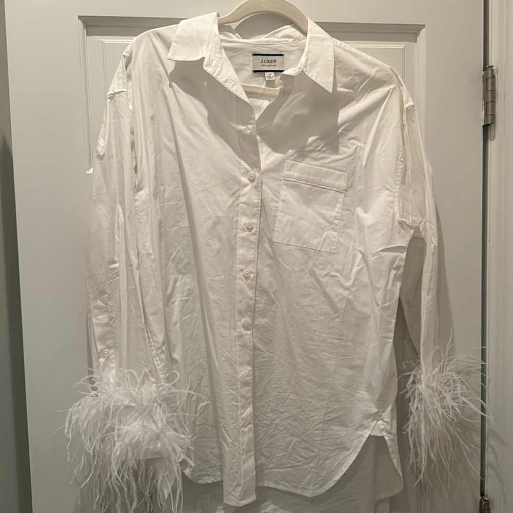 J.Crew Collection Feather Top